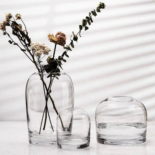 Glass flower Vase Genesissocks Home décoration-