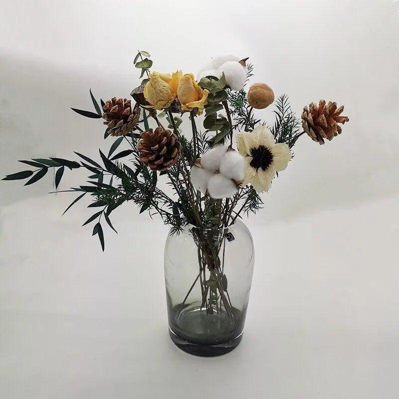 Glass flower Vase Genesissocks Home décoration-