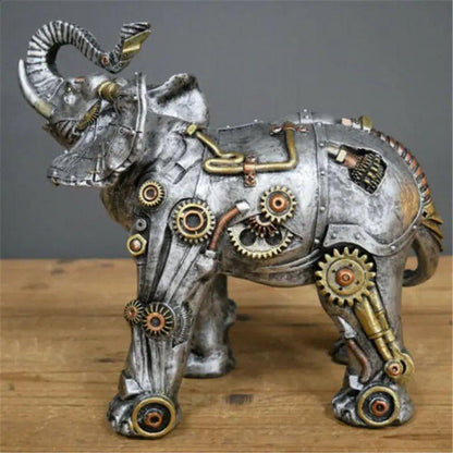 Punk Mech statue Genesissocks - Metallic with intricate detailing-Elephant-