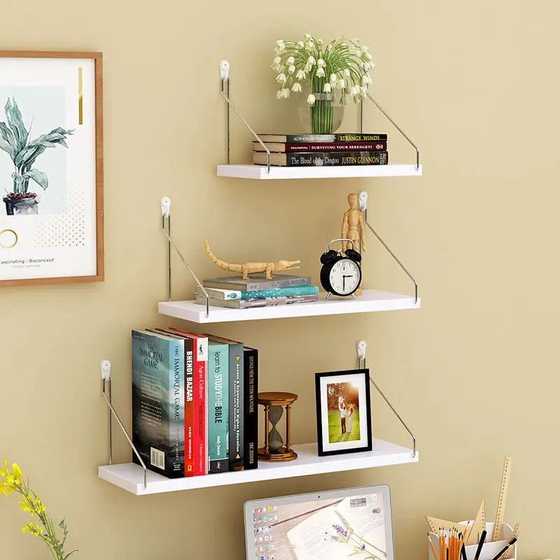 Set of 3 Floating Wall Shelves Genesissocks