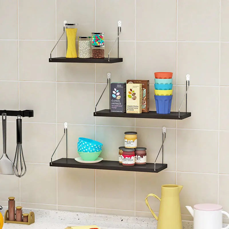 Set of 3 Floating Wall Shelves Genesissocks